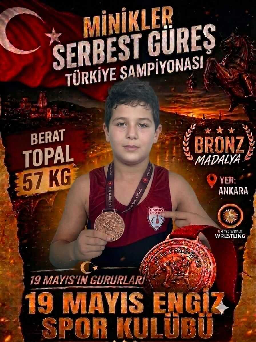 Berat Topal Bronz Madalya