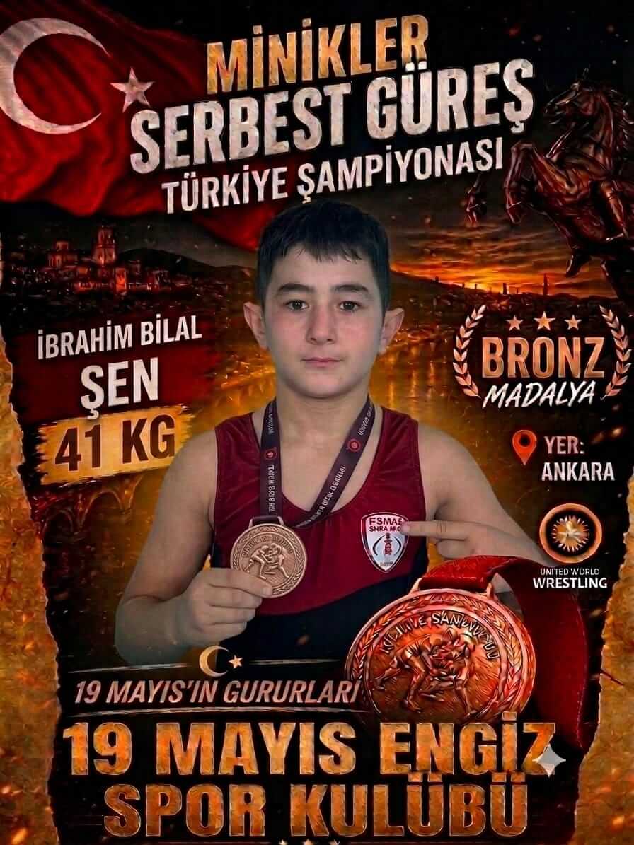 İbrahim Bilal Şen Bronz Madalya